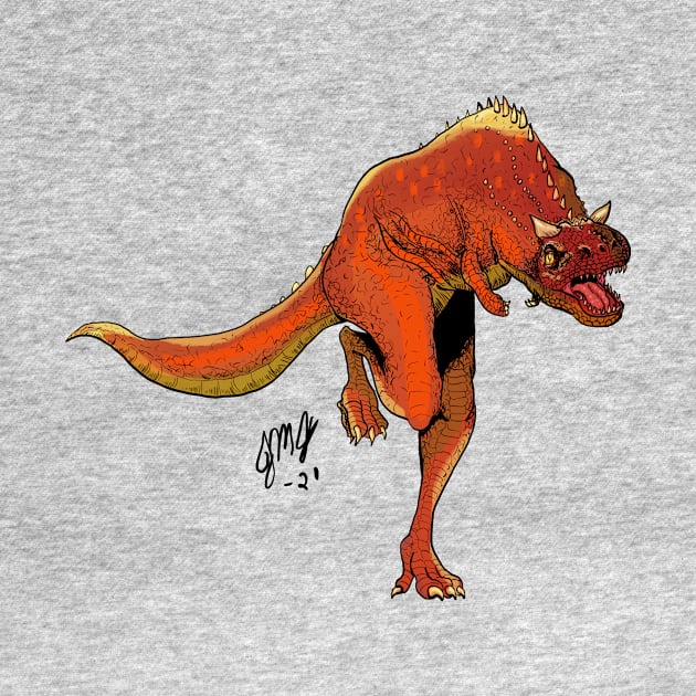 Carnotaurus by ZeekieZu28